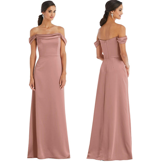 Bridesmaid satin summer Dress