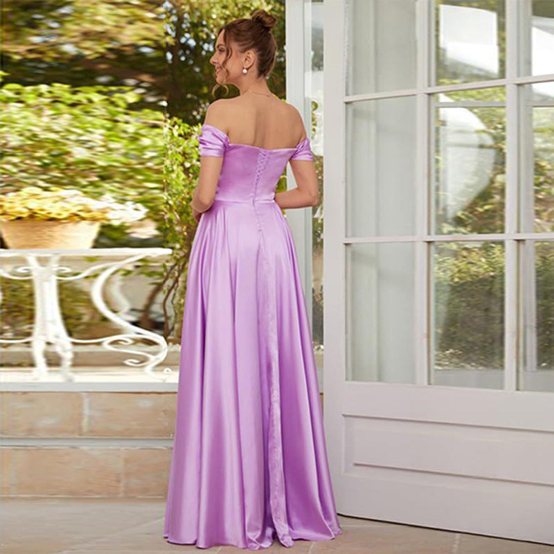 Formal long bridesmaid dress
