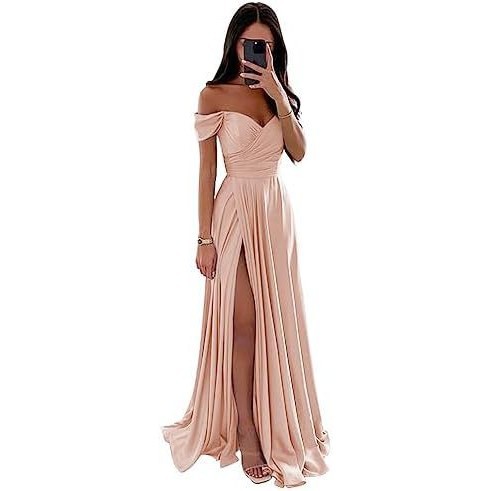 Formal long bridesmaid dress