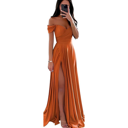 Formal long bridesmaid dress