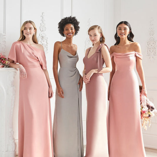 Bridesmaid satin summer Dress