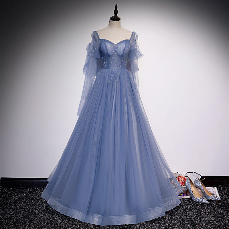Formal Women's Blue Long Dress
