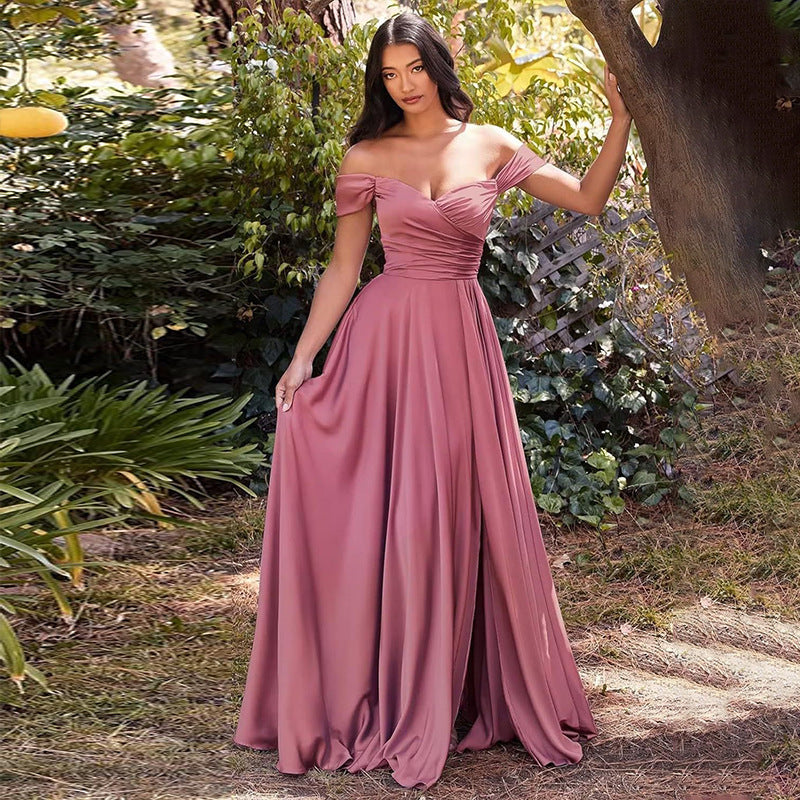 Formal long bridesmaid dress