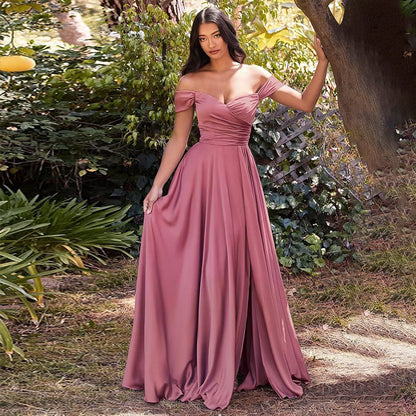 Formal long bridesmaid dress