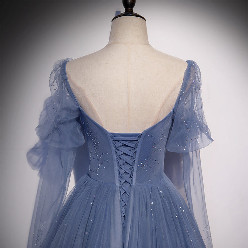 Formal Women's Blue Long Dress