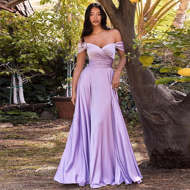 Formal long bridesmaid dress