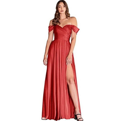 Formal long bridesmaid dress