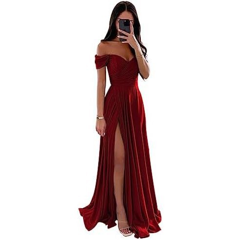 Formal long bridesmaid dress