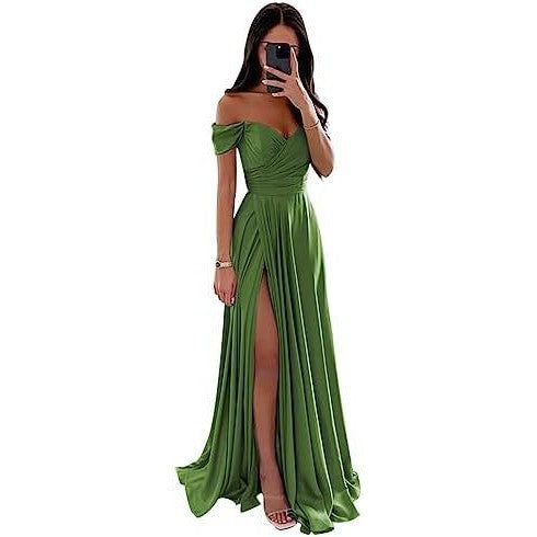 Formal long bridesmaid dress